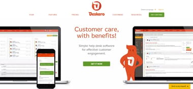 Deskero screenshot