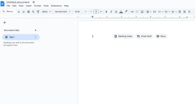 Google Docs document interface screenshot