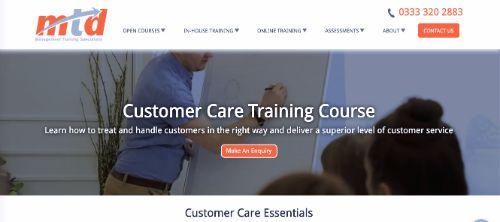 MTD Customer Care Training Course