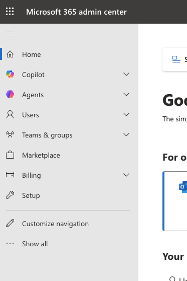 Managing users, groups, licenses, and mailboxes in the admin center