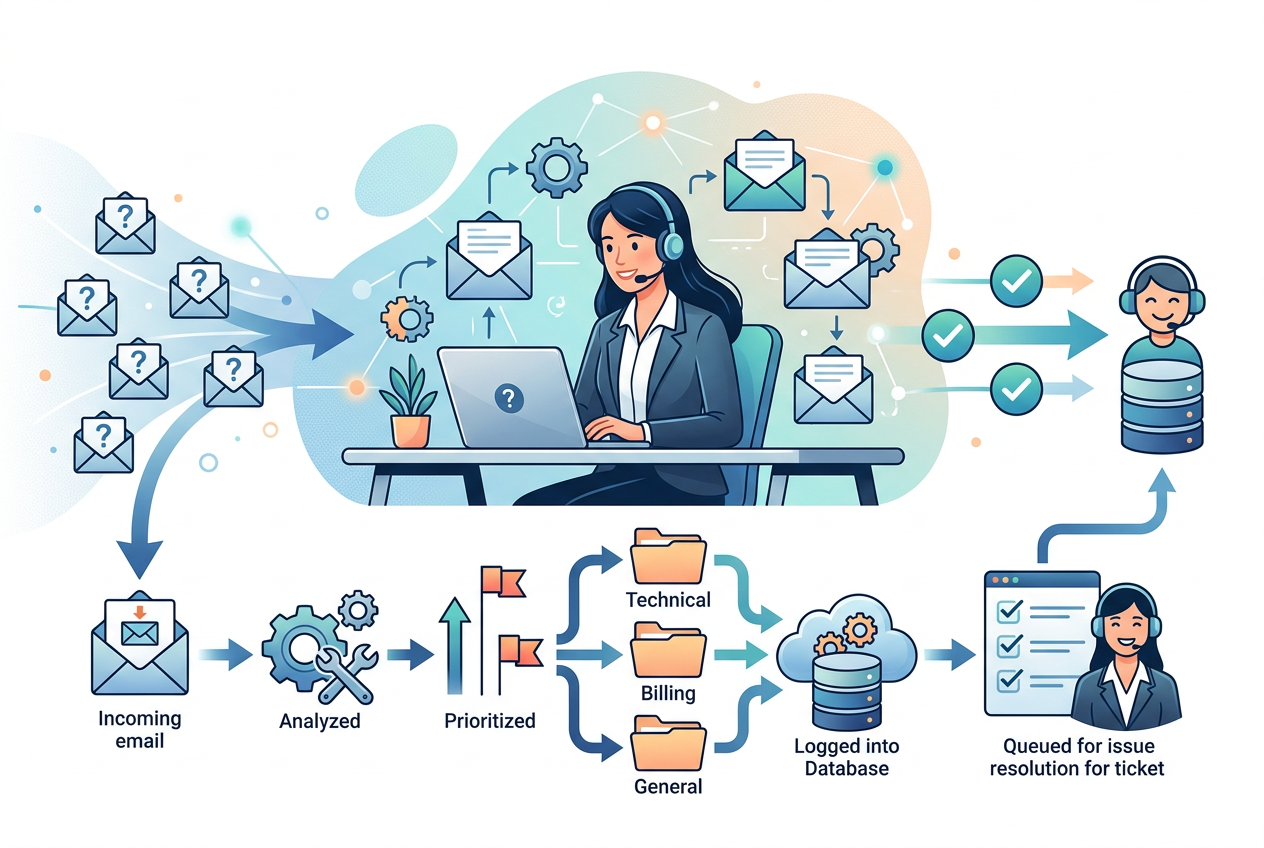 Power Automate Workflows for Customer Support Emails